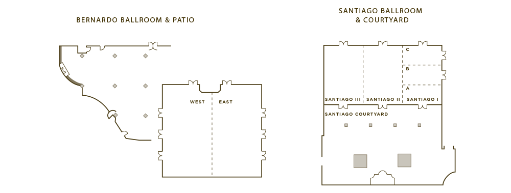 Bernardo Ballroom Floorplan